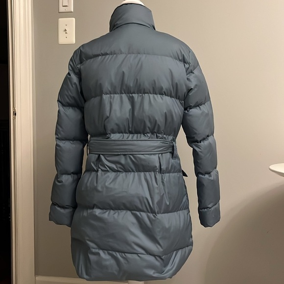 Ralph Lauren Puffer Down Jacket light blue color Sz M - Picture 5 of 10